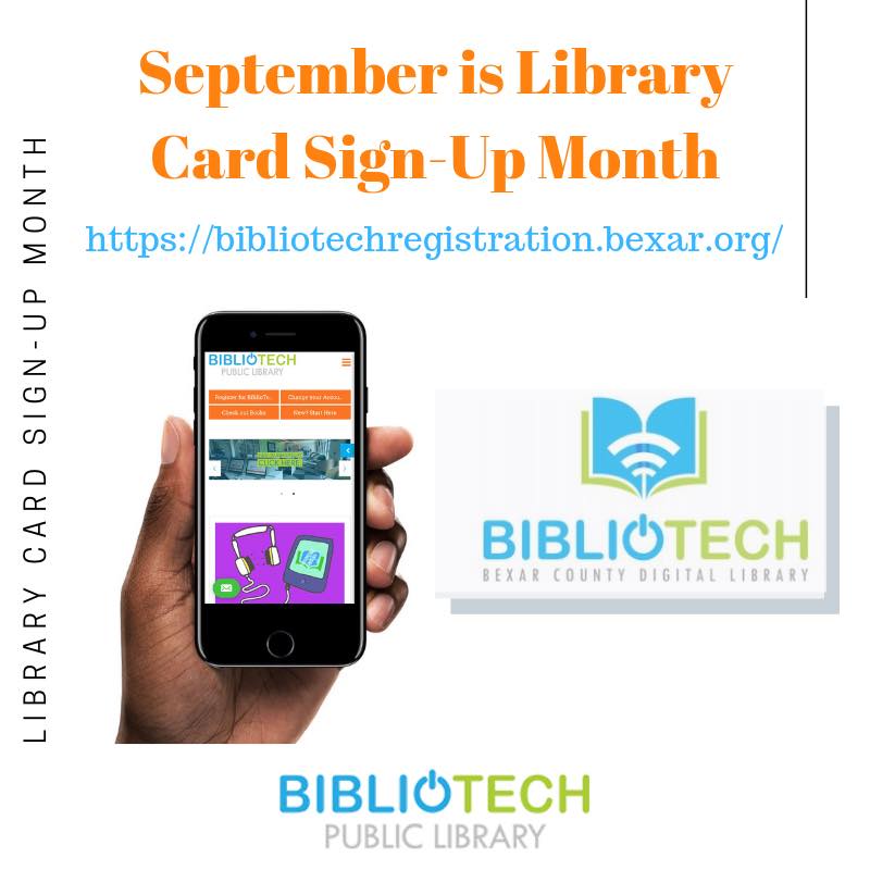 National Library Card Sign-Up Month 