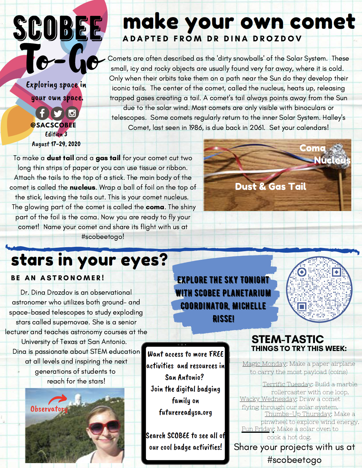 Scobee To-Go Newsletter Issue 3