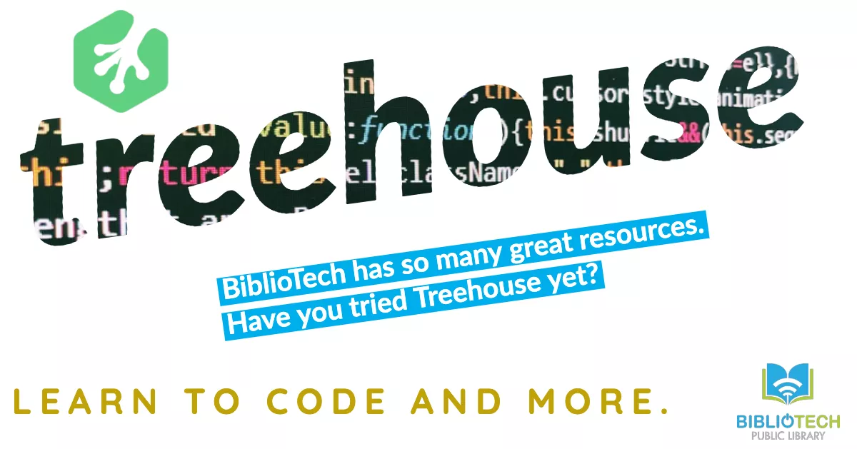 Learn to code with Treehouse through BiblioTech