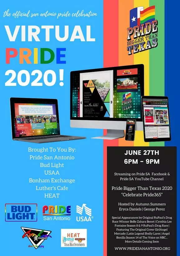 Virtual Pride 2020 event on June 27